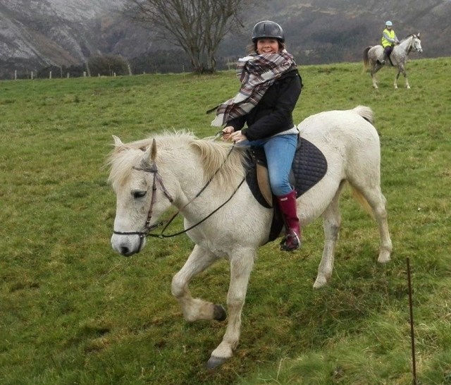 rutas a caballo por el monte asturiano
